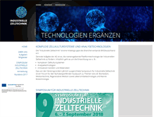 Tablet Screenshot of industrielle-zelltechnik.de